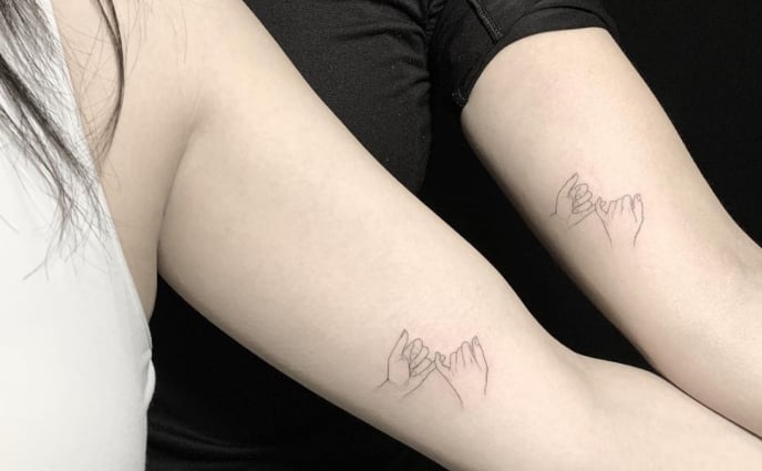 33 Best Friend Tattoos - Matching Tattoo Ideas for Your BFF