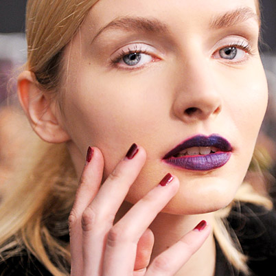 How to Pull Off Vampy Lips, Eyes and Nails