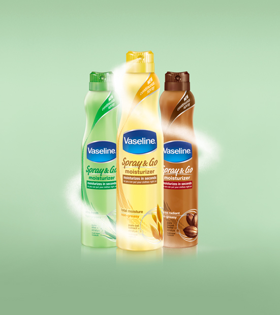 The Ultimate Morning Time Saver: New Vaseline&reg; Spray &amp Go Moisturizer [SPONSORED]