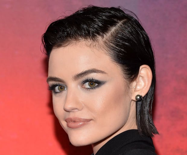 Best Hair Color for Green Eyes: Lucy Hale