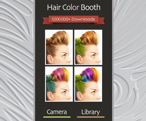 Change Hair Color: Hair Color Booth