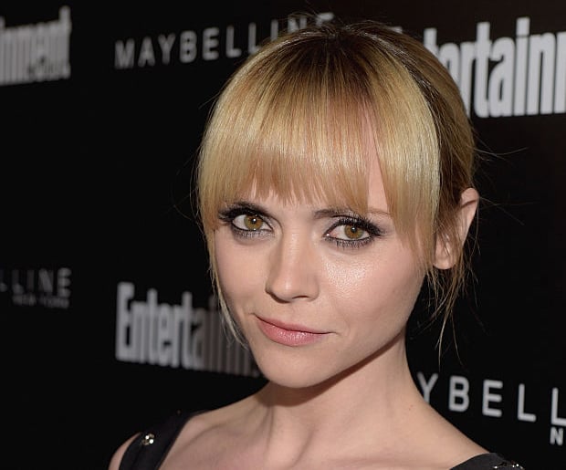 Hairstyles for Big Foreheads: Full Bang on Christina Ricci