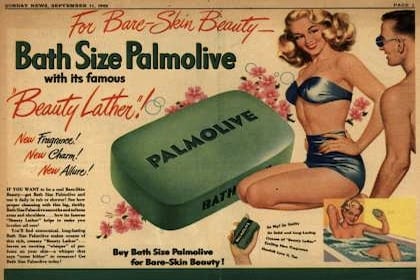 Throwback Thursday: Palmolive Beauty Lather, 1949