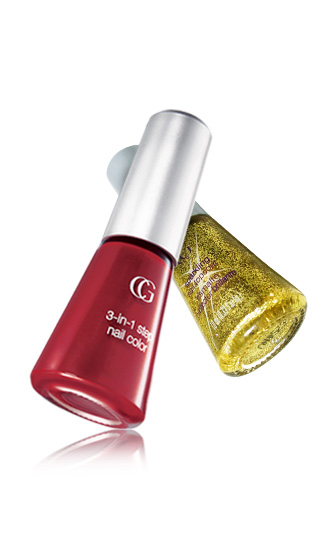 CoverGirl Queen Collection 3-in-1 Step Nail Color & Sparkling Top Coat