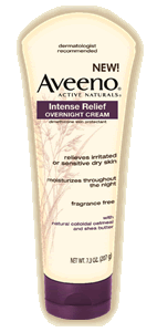 Aveeno Intense Relief Overnight Cream