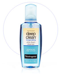 Neutrogena Deep Clean Invigorating Ultra-Foam Cleanser