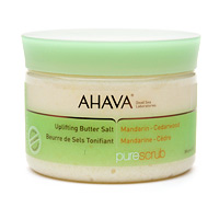 Ahava Pure Scrub Uplifting Butter Salt, Mandarin - Cedarwood