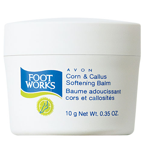 Avon Foot Works Corn & Callus Softening Balm