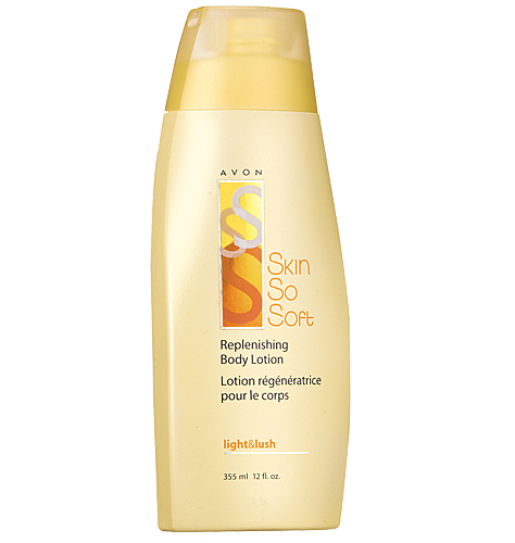 Avon SKIN SO SOFT Light & Lush Replenishing Body Lotion