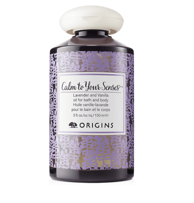 Origins Calm To Your Senses Lavender and Vanilla Oil for Bath & Body