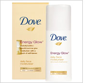 Dove Energy Glow Daily Moisturizer with Subtle Self Tanners for Medium Skin Tones