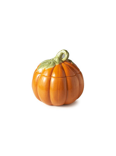 Slatkin & Co The Perfect Autumn Ceramic Pumpkin Candle