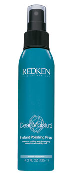 Redken Clear Moisture Instant Polishing Prep Leave-in Cutting and Detangling Lotion