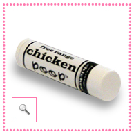 Simone Chickenbone Chicken Poop Lip Balm