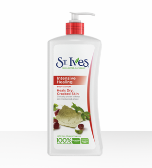 St. Ives Intensive Healing Body Lotion