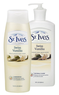 St. Ives Swiss Vanilla Moisturizing Body Wash