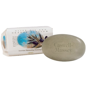 Caswell-Massey Olive Oil & Orange Blossom Moisturizing Cleansing Bar