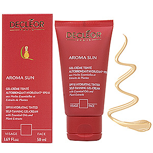 Decleor Aroma Sun Hydrating Tinted Self-Tanning Gel Cream SPF10