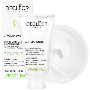 Decleor Aroma White - Brightening Mattifying Fluid SPF 15 for Face