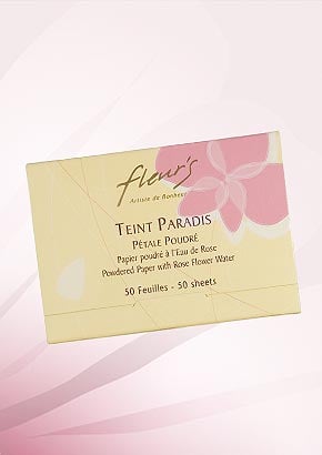 Fleur's Globe-Trotteuse Ptale Poudr Powdered Paper