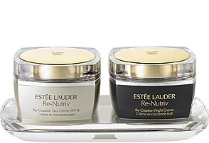 Estee Lauder Re-Nutriv Re-Creation Day Creme SPF 15 and Re-Creation Night Creme