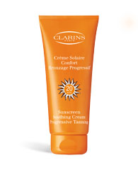 Clarins Sunscreen Soothing Cream Progressive Tanning SPF 20