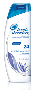 Head & Shoulders Sensitive Care with Aloe Vera 2-in-1