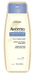 Aveeno Positively Smooth Shower and Shave Cream