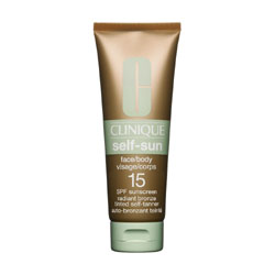 Clinique Radiant Bronze Face & Body Tinted Self-Tanner SPF 15