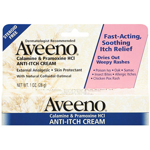 Aveeno Calamine and Pramoxine HCl Anti Itch Cream