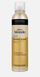 John Frieda Sheer Blonde Crystal Clear shape & shimmer hairspray