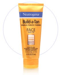 Neutrogena Build-a-Tan Gradual Sunless Tanning Face SPF 15