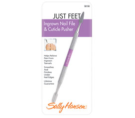 Sally Hansen Just Feet Ingrown Nail File & Cuticle Pusher