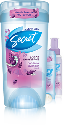Secret Scent Expressions Clear Gel