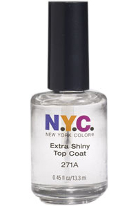 N.Y.C. New York Color Extra Shiny Top Coat