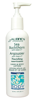 Aubrey Organics Sea Buckthorn Nourishing Hand and Body Lotion