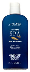 Aubrey Organics Natural Spa Sea Wonders Massage Lotion