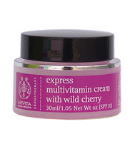Apivita Express Multivitamin Face Cream with Wild Cherry