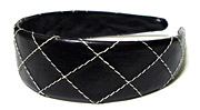 Dominique Duval Quilted Headband