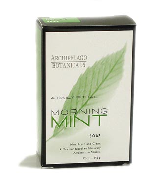 Archipelago Botanicals Morning Mint Bath Bar