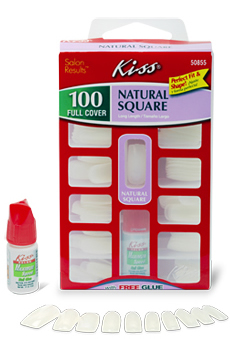 Kiss Natural Square Full Cover Nails