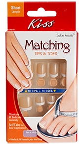 Kiss Matching Tips and Toes