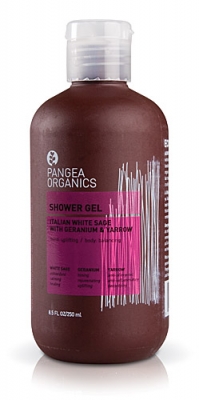 Pangea Organics Shower Gel - Italian White Sage with Geranium and Yarrow