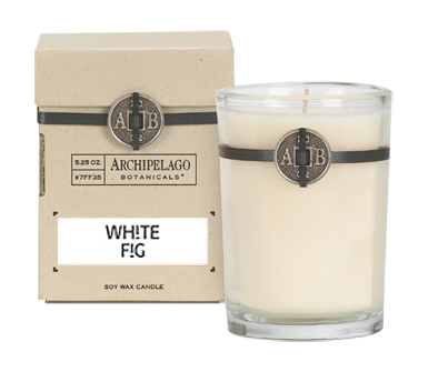 Archipelago Botanicals White Fig Soy Wax Candle