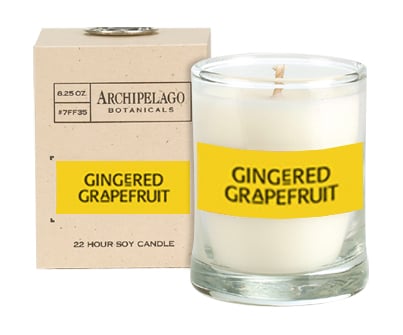 Archipelago Botanicals Gingered Grapefruit Votive Candle