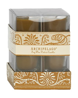 Archipelago Botanicals Giza 4 Piece Votive Set