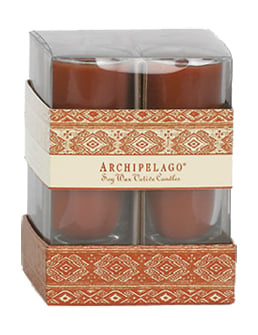 Archipelago Botanicals Pueblo 4 Piece Votive Set