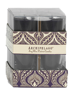 Archipelago Botanicals Taj 4 Piece Votive Set