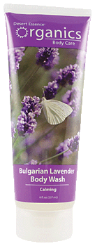 Desert Essence Organics Bulgarian Lavender Body Wash