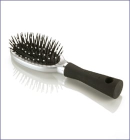 Scunci Satin Touch Cushion Purse Brush